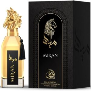 MIRAN EAU DE PARFUM 100 ML - PROFUMO ARABO UNISEX, NOTE DI OUD E AMBRA
